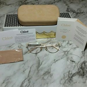 New & Authentic Chloe Non-RX Glasses